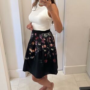 Ted Baker Size 3 Full Skirt NWT 8-10